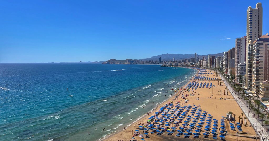 Foto playa Levante Benidorm